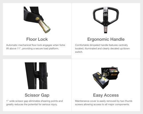 Lift Products MJHLE-N22 Maxx-Jack Electric High Lift